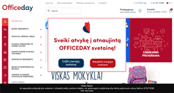 Desktop Screenshot of officeday.lt